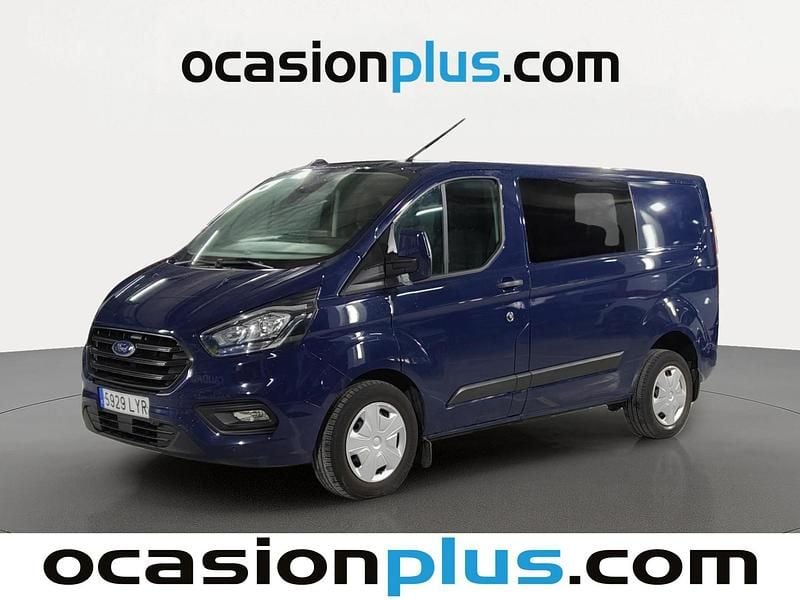 Usado Ford Transit Custom Trend 130 CV (95 kW) 2022 Azul Berlina
