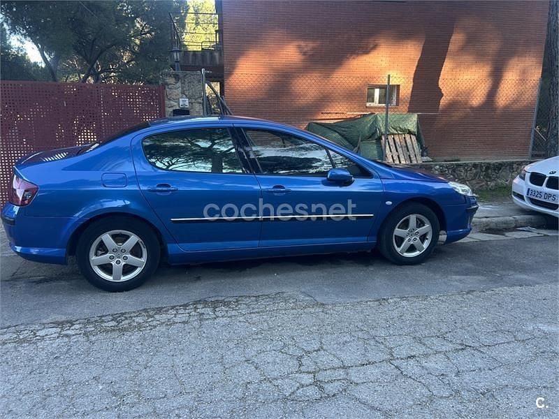 Usado Peugeot 407 Sport 136 CV (100 kW) 2004 Azul Berlina