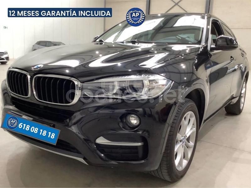Negro Usado 2017 BMW X6 SUV | 39.300 € (Un poco caro) - Imagen 1/4