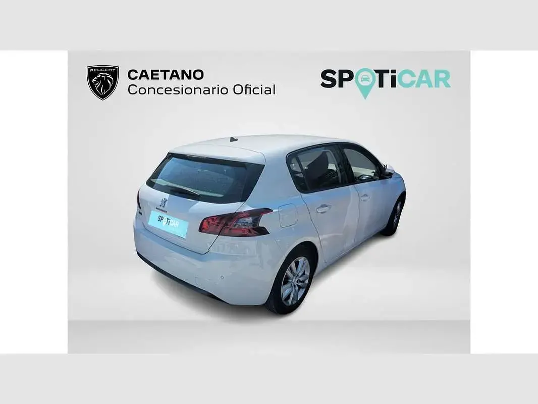 Usado Peugeot 308 Active 110 CV (80 kW) 2020 Blanco Utilitario