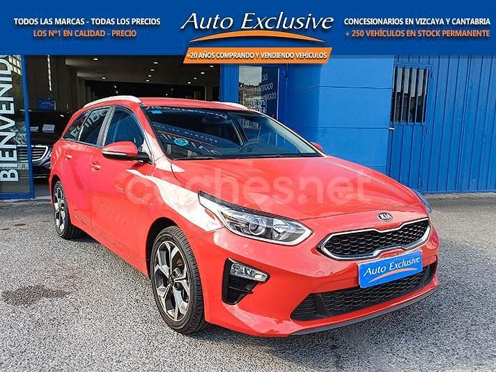 Rojo Usado 2019 Kia Ceed Familiar | 16.740 € (Precio justo) - Imagen 1/4