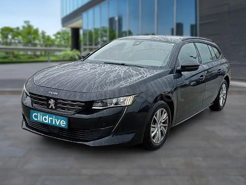 Usado Peugeot 508 SW Active 130 CV (95 kW) 2022 Negro Familiar