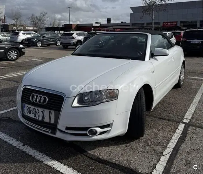 Usado Audi A4 Cabriolet 140 CV (102 kW) 2009 Blanco Descapotable