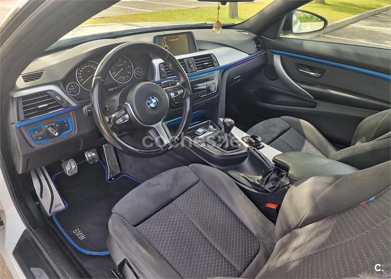 Usado BMW 420 190 CV (139 kW) 2014 Blanco Coupe