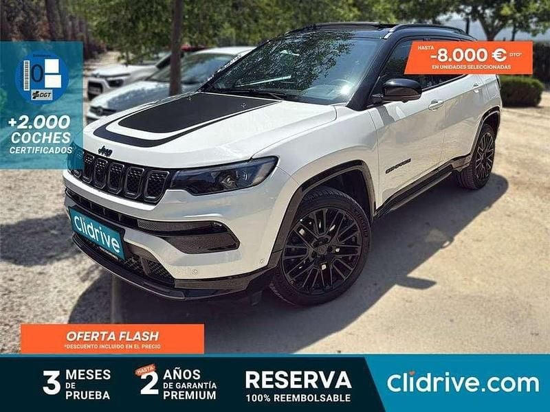 Blanco Usado 2023 Jeep Compass SUV | 23.490 € - Imagen 1/4