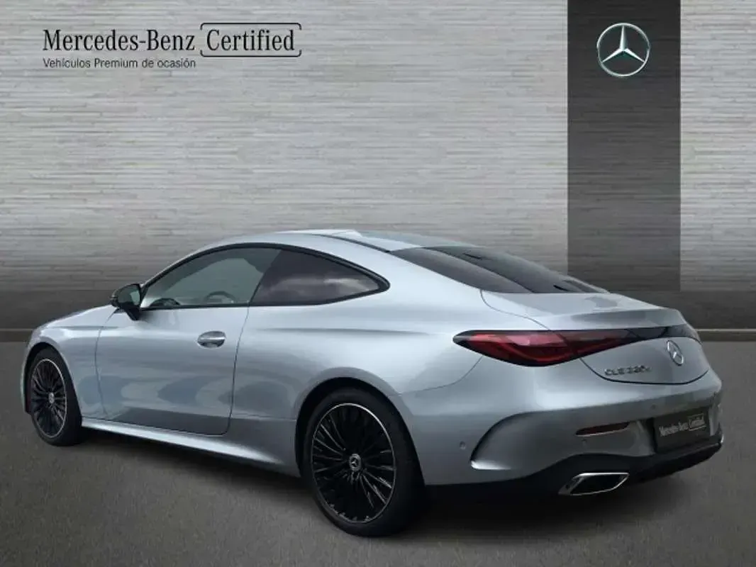 Usado Mercedes CLE220 197 CV (144 kW) 2025 Plateado Coupe