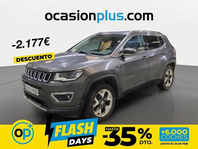Usado Jeep Compass Limited 140 CV (102 kW) 2017 Gris SUV