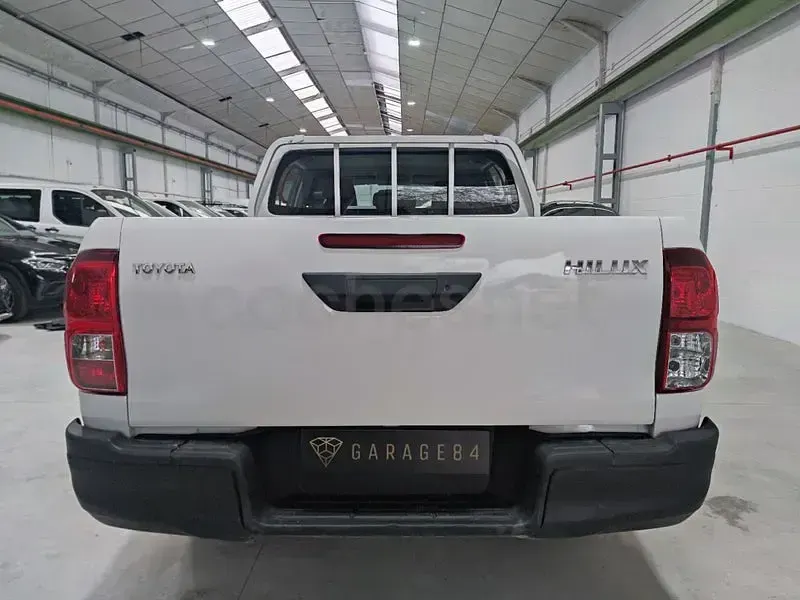 Usado Toyota HiLux 150 CV (110 kW) 2018 Blanco Pickup/Camioneta