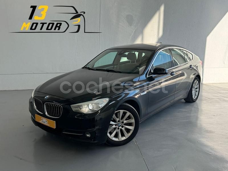 Negro Usado 2014 BMW 520 Gran Turismo Berlina | 14.990 € (Precio justo) - Imagen 1/4