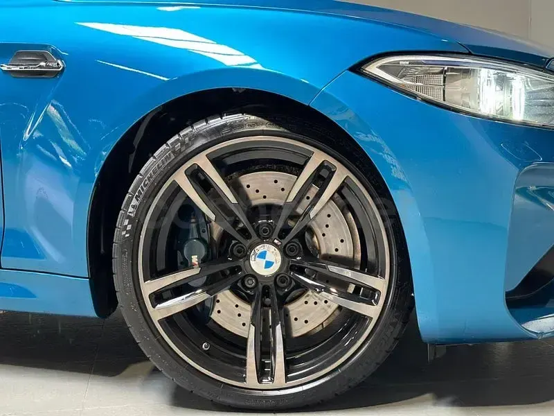 Usado BMW M2 370 CV (272 kW) 2017 Azul Coupe