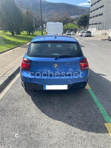 Usado BMW 118 Sport Line 143 CV (105 kW) 2013 Azul Utilitario