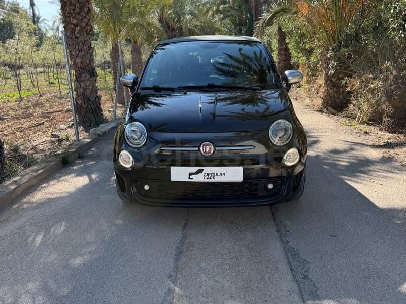 Usado Fiat 500C Sport 70 CV (51 kW) 2021 Negro Descapotable