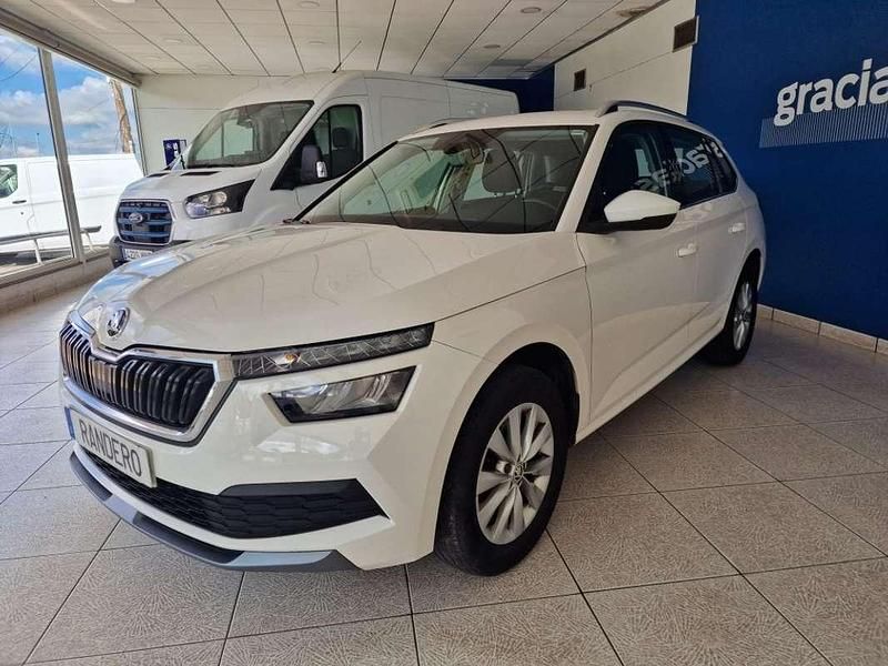 Blanco Usado 2021 Skoda Kamiq Ambition SUV | 17.999 € (Precio justo) - Imagen 1/4