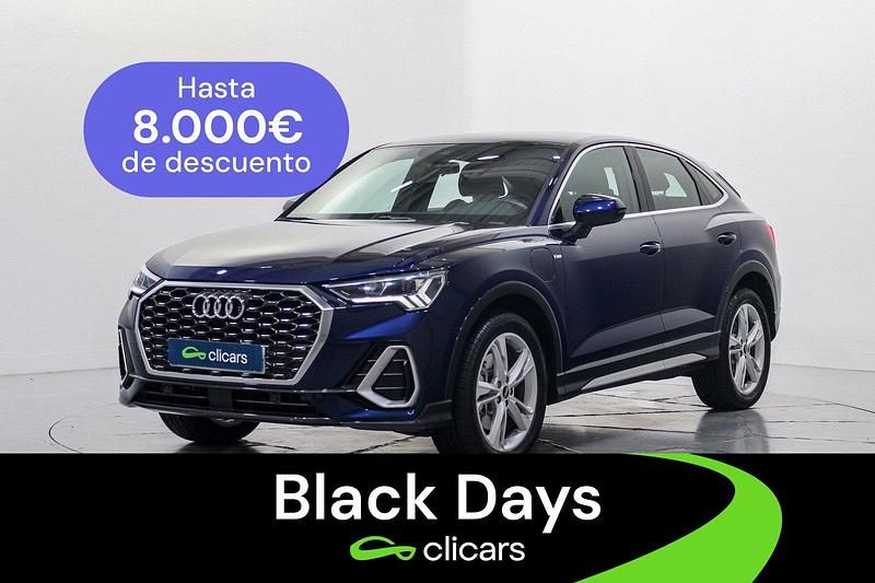Azul Usado 2023 Audi Q3 Sportback S-Line SUV | 40.990 € (Caro) - Imagen 1/4