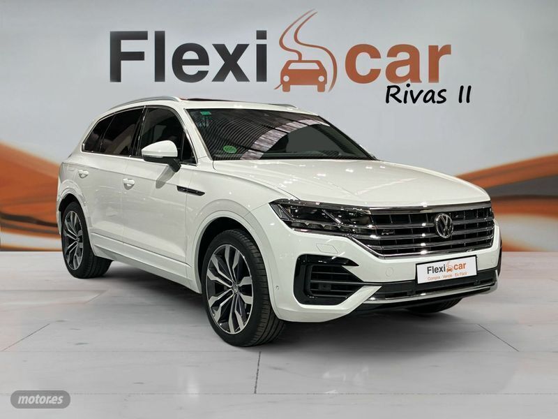 Blanco Usado 2019 VW Touareg R-line SUV | 53.990 € - Imagen 1/4