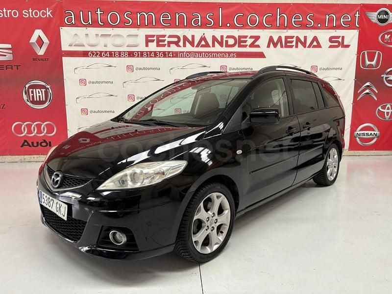 Usado Mazda 5 Active 110 CV (80 kW) 2009 Negro Monovolumen