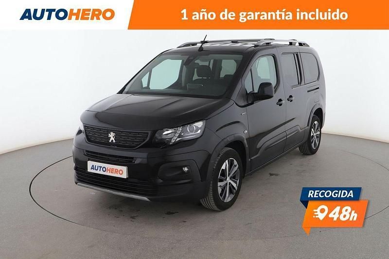 Negro Usado 2020 Peugeot Rifter GT-line Monovolumen | 23.199 € (Caro) - Imagen 1/3