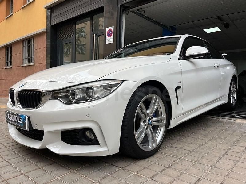 Usado BMW 420 190 CV (139 kW) 2015 Blanco Coupe
