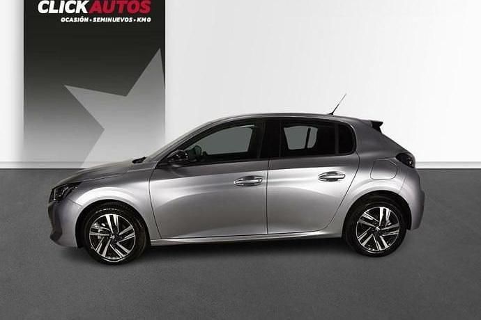 Usado Peugeot 208 Allure 100 CV (73 kW) 2023 Azul Utilitario