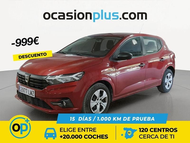 Usado Dacia Sandero Essentiel 67 CV (49 kW) 2021 Rojo