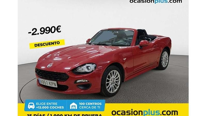 Rojo Usado 2018 Fiat 124 Spider Descapotable | 19.319 € (Buen precio) - Imagen 1/4