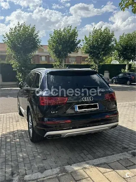 Usado Audi Q7 Design 272 CV (200 kW) 2017 Azul SUV