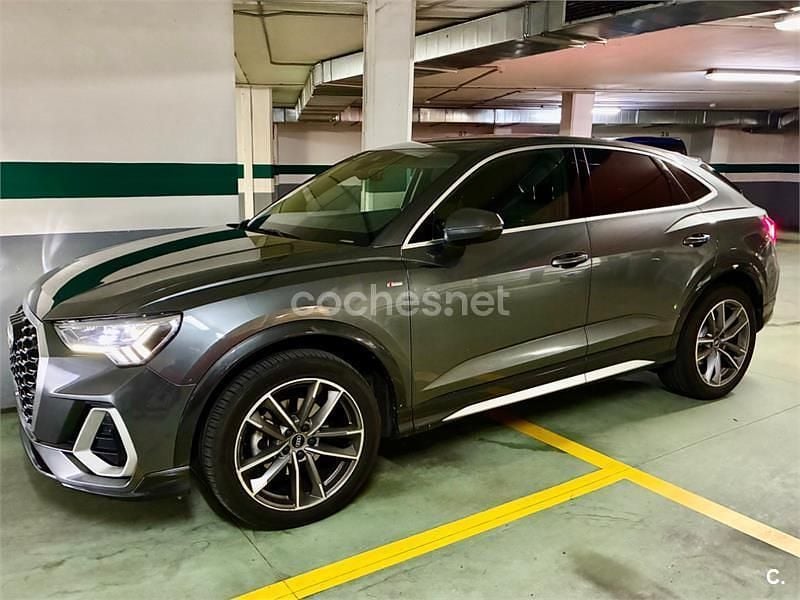Gris / plata Usado 2021 Audi Q3 Sportback S-Line SUV | 36.500 € (Precio justo) - Imagen 1/4