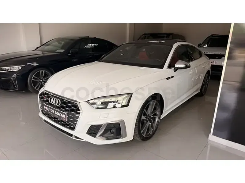 Usado Audi A5 341 CV (250 kW) 2022 Blanco Coupe