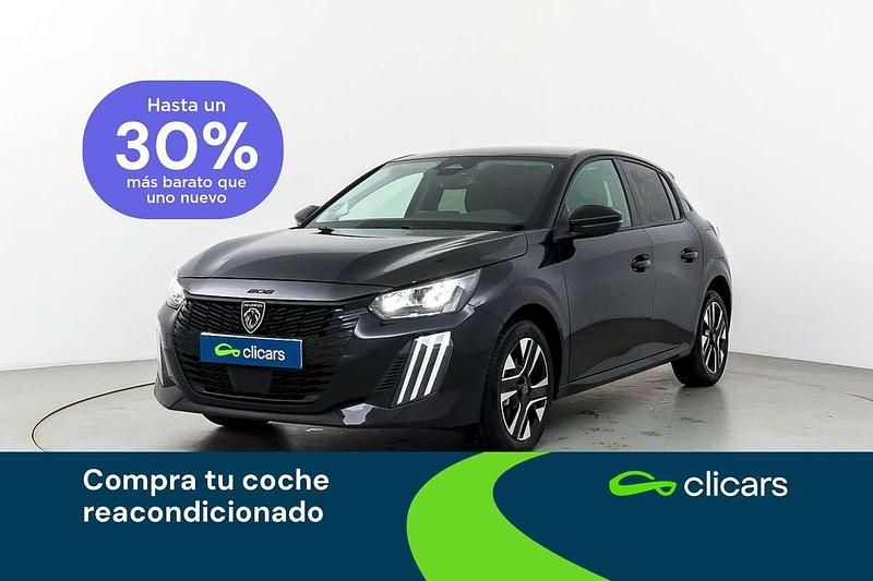 Usado Peugeot 208 Allure 101 CV (74 kW) 2025 Negro Utilitario