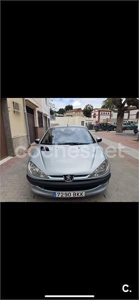Gris / plata Usado 2001 Peugeot 206 Descapotable | 1600 € (Super precio) - Imagen 1/4