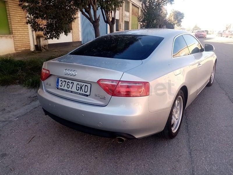 Usado Audi A5 240 CV (176 kW) 2010 Gris / plata Coupe