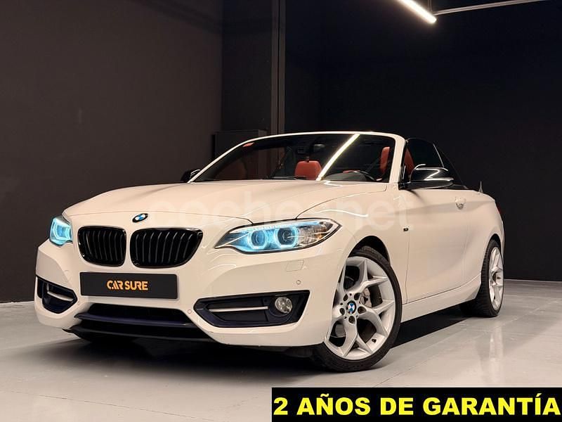 Blanco Usado 2016 BMW 220 Descapotable | 17.900 € (Precio justo) - Imagen 1/4
