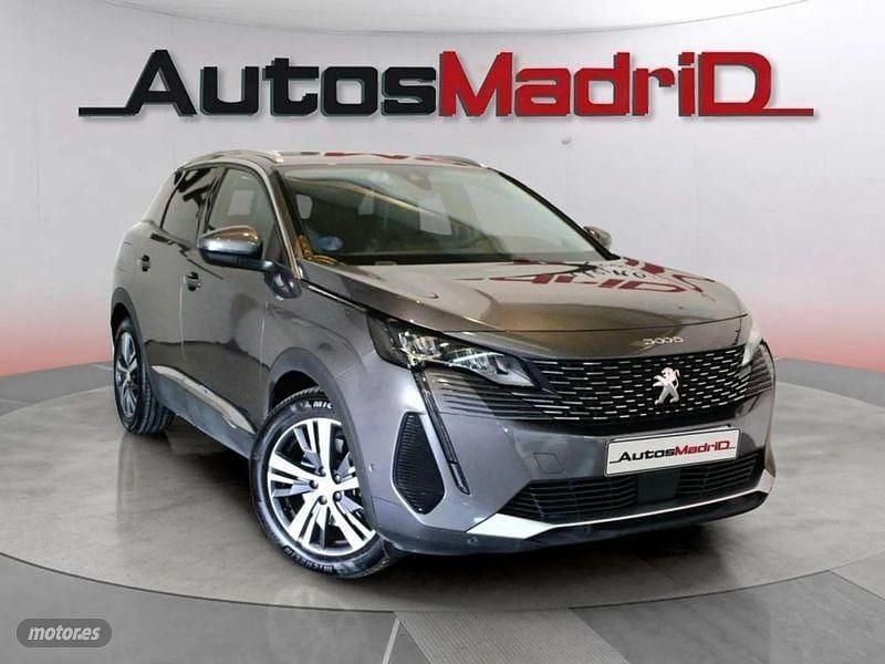 Gris / plata Usado 2021 Peugeot 3008 Allure SUV | 18.490 € (Precio justo) - Imagen 1/4