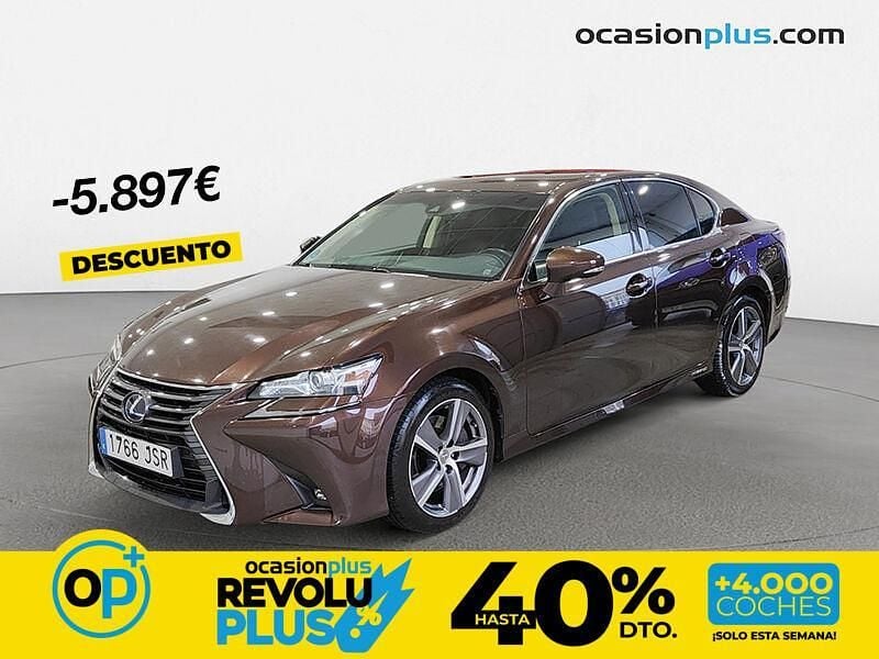 Usado Lexus GS300h Executive Line 223 CV (164 kW) 2016 Marrón Berlina