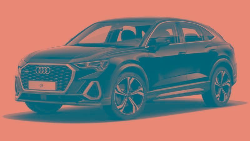 Negro Usado 2021 Audi Q3 Sportback SUV | 43.900 € (Caro) - Imagen 1/3