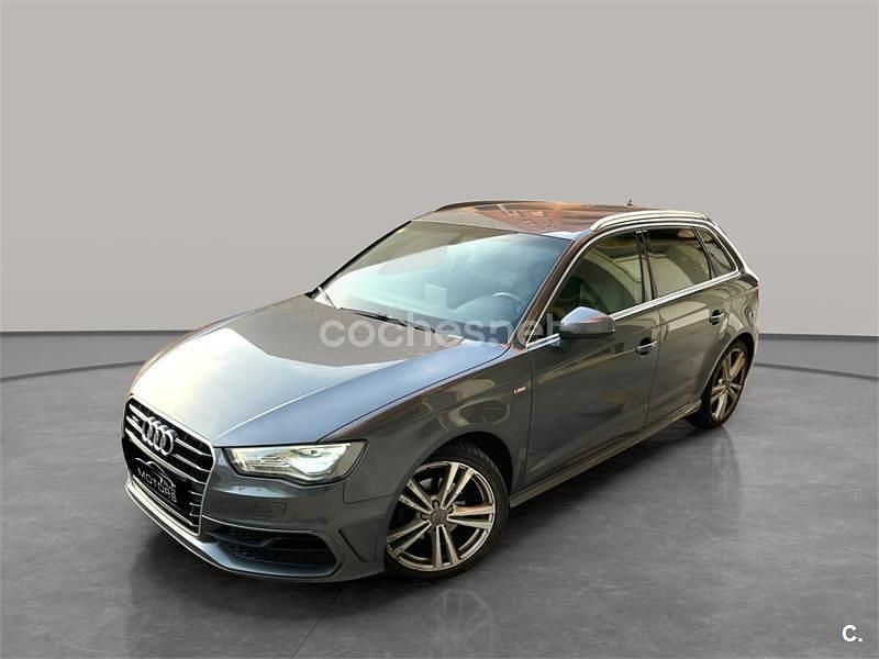 Usado Audi A3 S-Line 150 CV (110 kW) 2014 Gris / plata Berlina