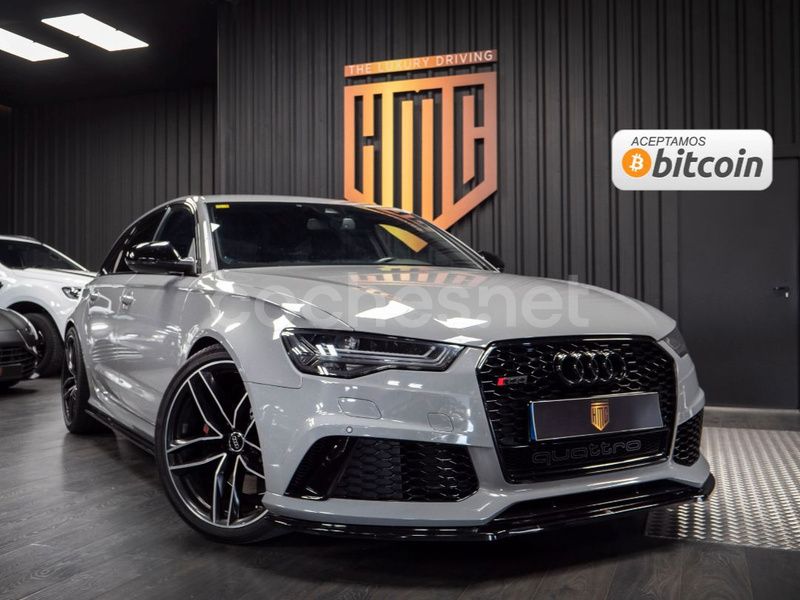 Gris / plata Usado 2016 Audi RS6 Familiar | 55.000 € (Buen precio) - Imagen 1/4