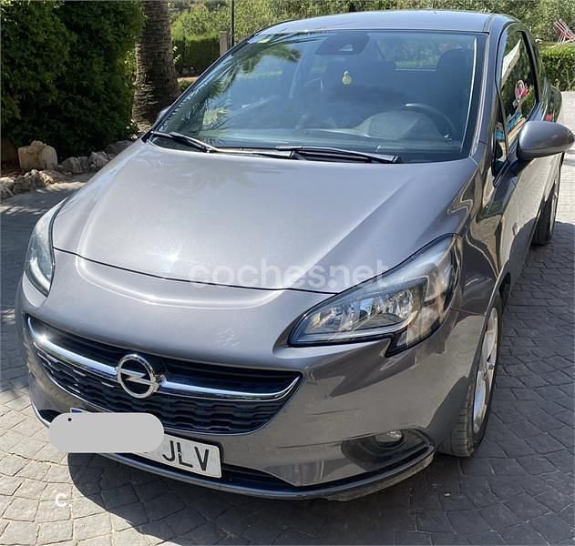 Gris / plata Usado 2016 Opel Corsa Expression Berlina | 6800 € (Buen precio) - Imagen 1/4