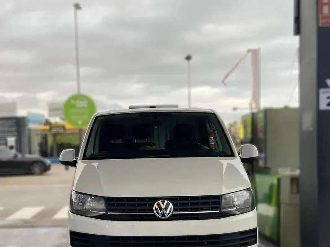 Usado VW Transporter 102 CV (75 kW) 2016 Blanco Van