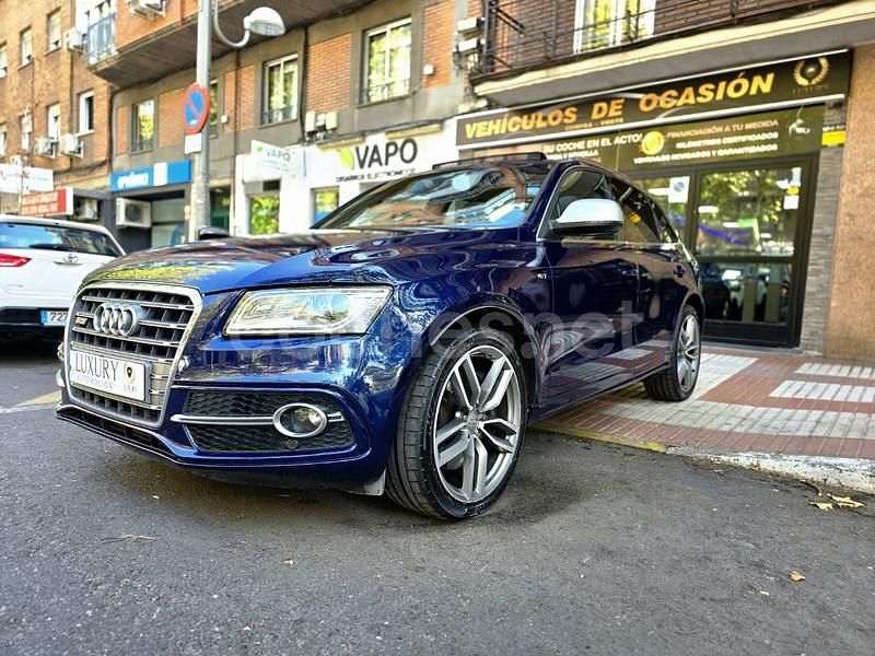 Usado Audi SQ5 313 CV (230 kW) 2015 Azul SUV