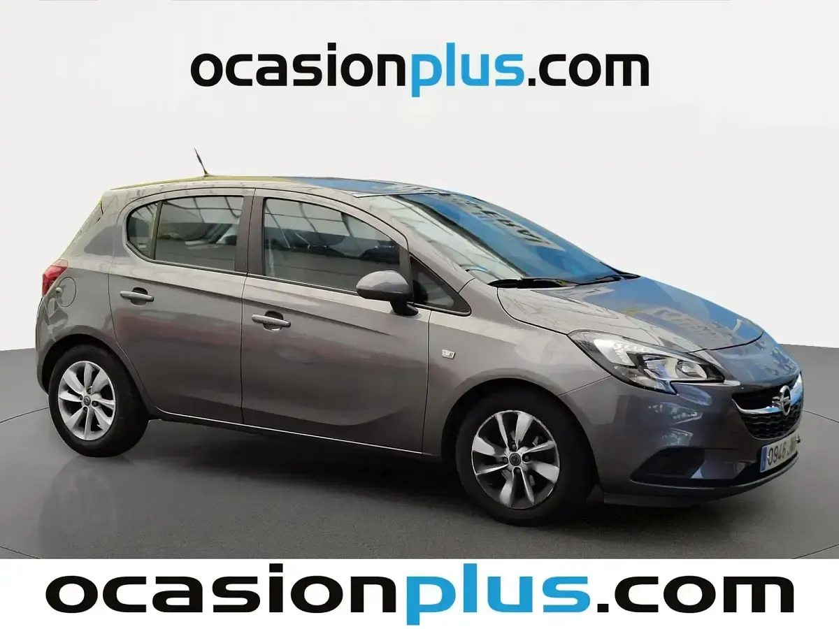 Usado Opel Corsa Selective 90 CV (66 kW) 2016 Gris Utilitario