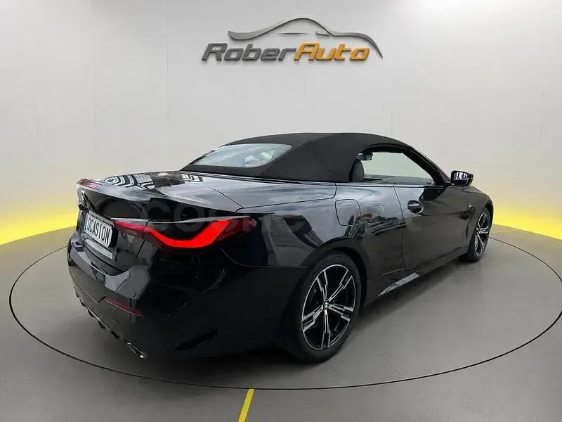 Usado BMW 420 190 CV (139 kW) 2021 Negro Descapotable