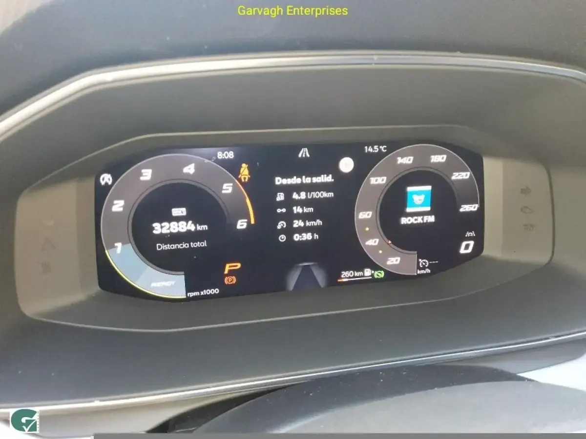 Usado Seat Leon FR 150 CV (110 kW) 2025 Granate