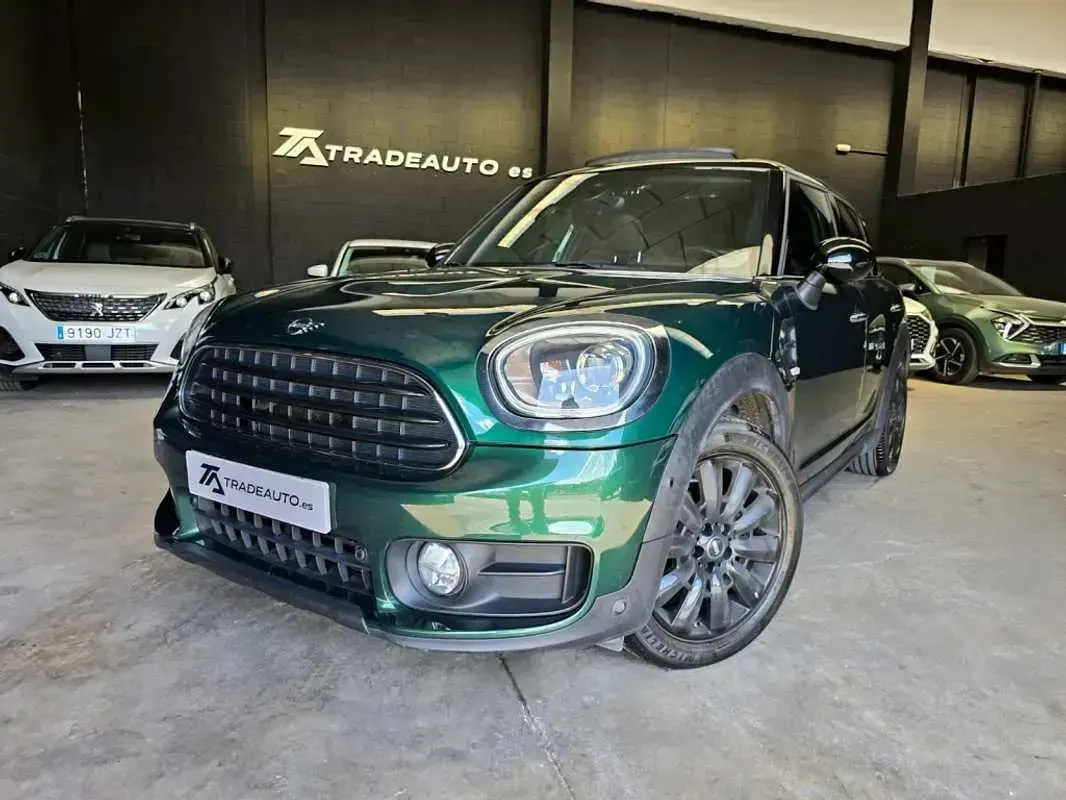 Usado Mini Cooper D Countryman 150 CV (110 kW) 2018 Verde SUV