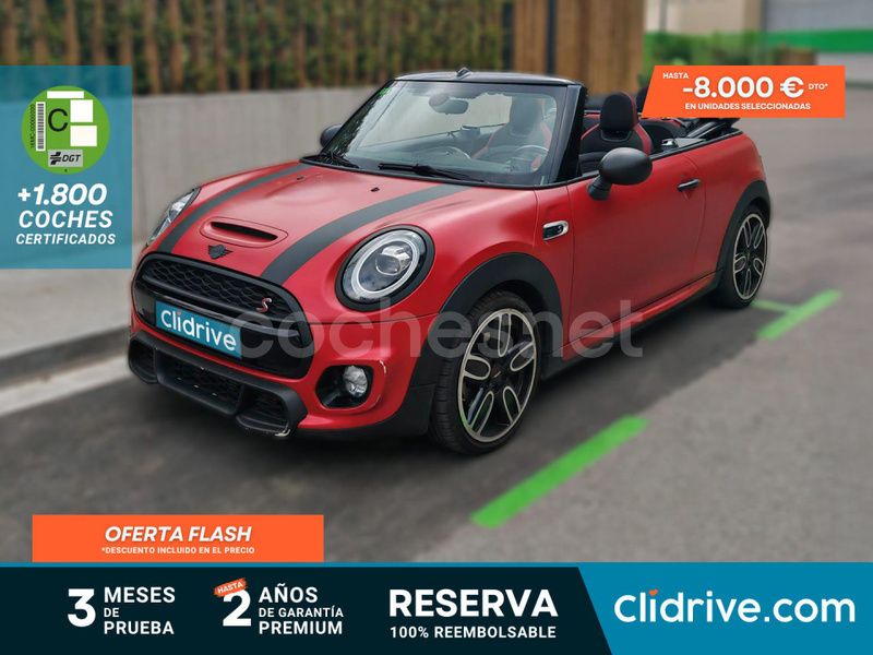 Rojo Usado 2019 Mini Cooper S Cabriolet Descapotable | 26.190 € (Precio justo) - Imagen 1/3