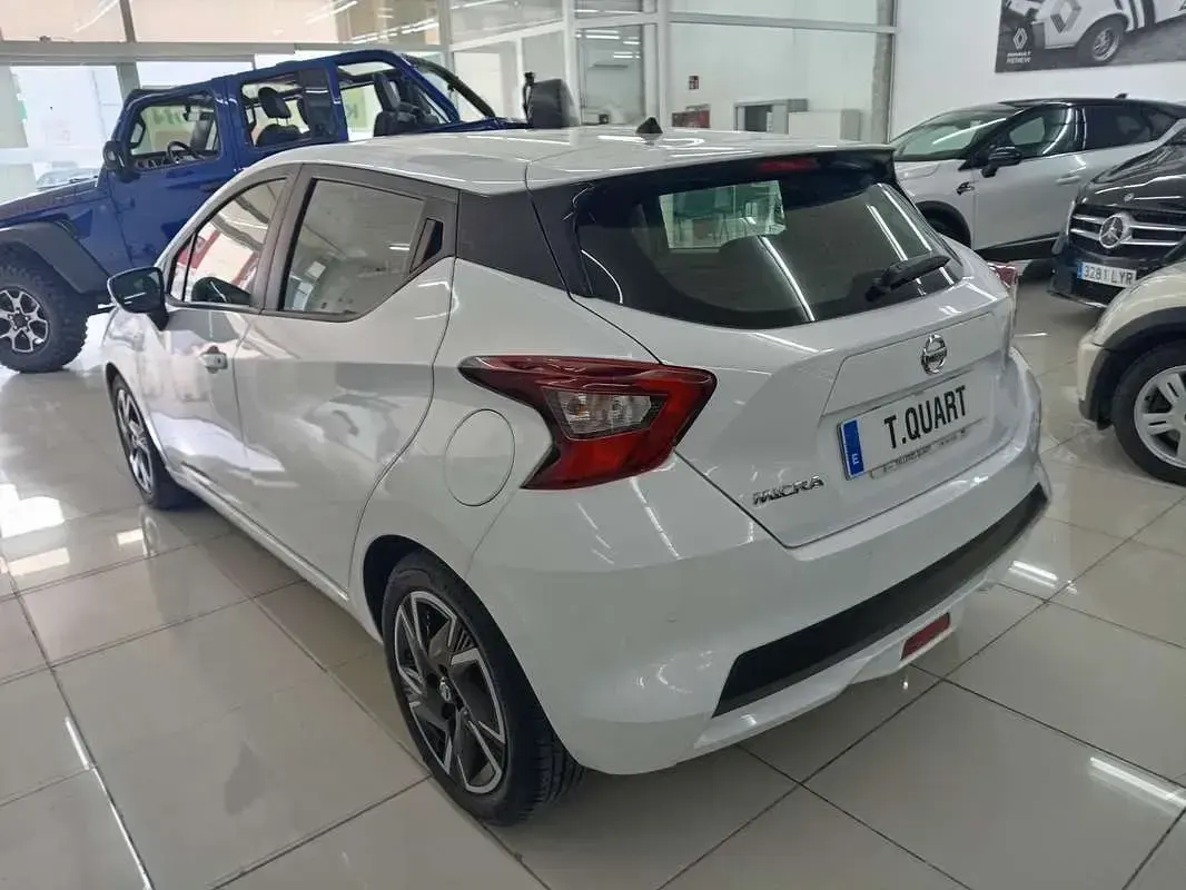 Brugt Nissan Micra Acenta 92 HK (67 kW) 2022 Hvid Hatchback