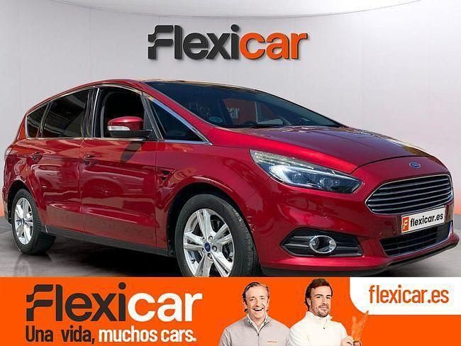 Rojo Usado 2017 Ford S-MAX Titanium Monovolumen | 11.490 € (Super precio) - Imagen 1/4