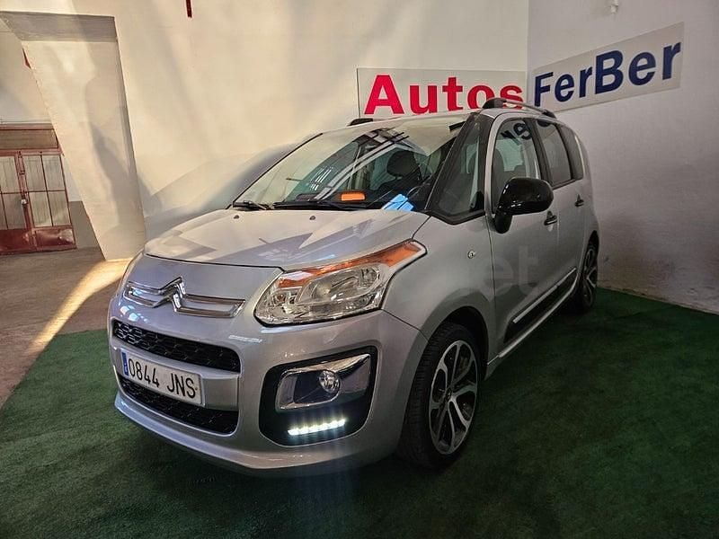 Usado Citroën C3 Picasso Exclusive 99 CV (72 kW) 2016 Gris / plata Monovolumen
