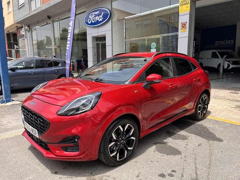 Rojo Usado 2024 Ford Puma ST-Line X SUV | 20.999 € (Precio justo) - Imagen 1/4