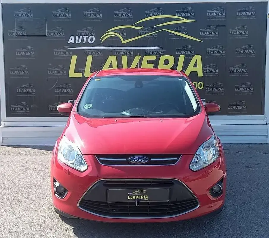 Usado Ford C-MAX Trend 95 CV (69 kW) 2012 Rojo Monovolumen